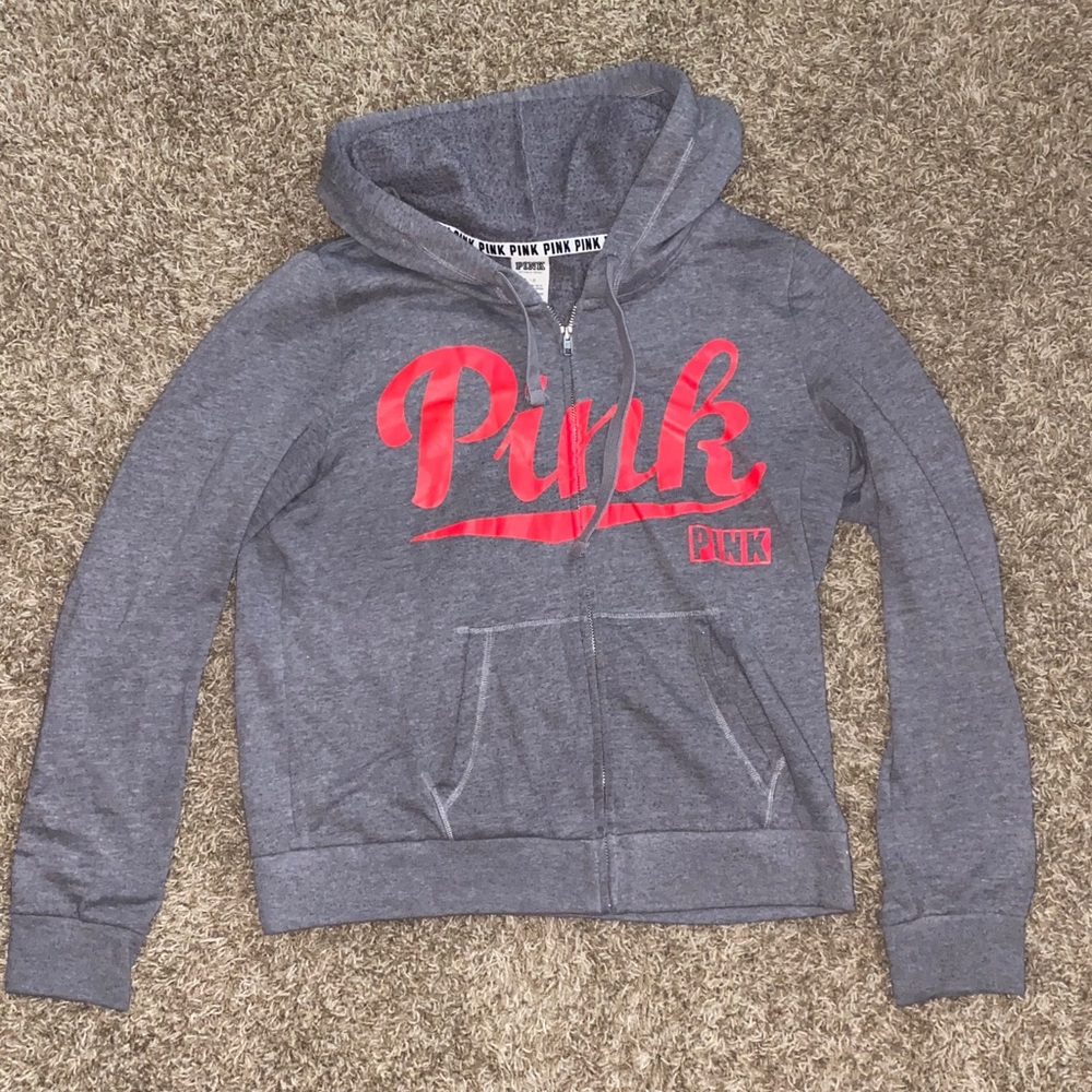 Victoria’s Secret Pink Zip Up Hoodie